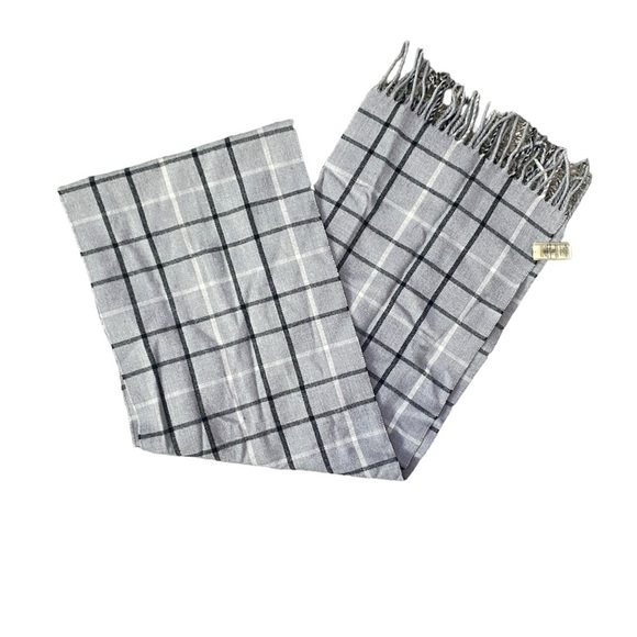Calvin Klein Gray Flannel Scarf - Picture 8 of 8